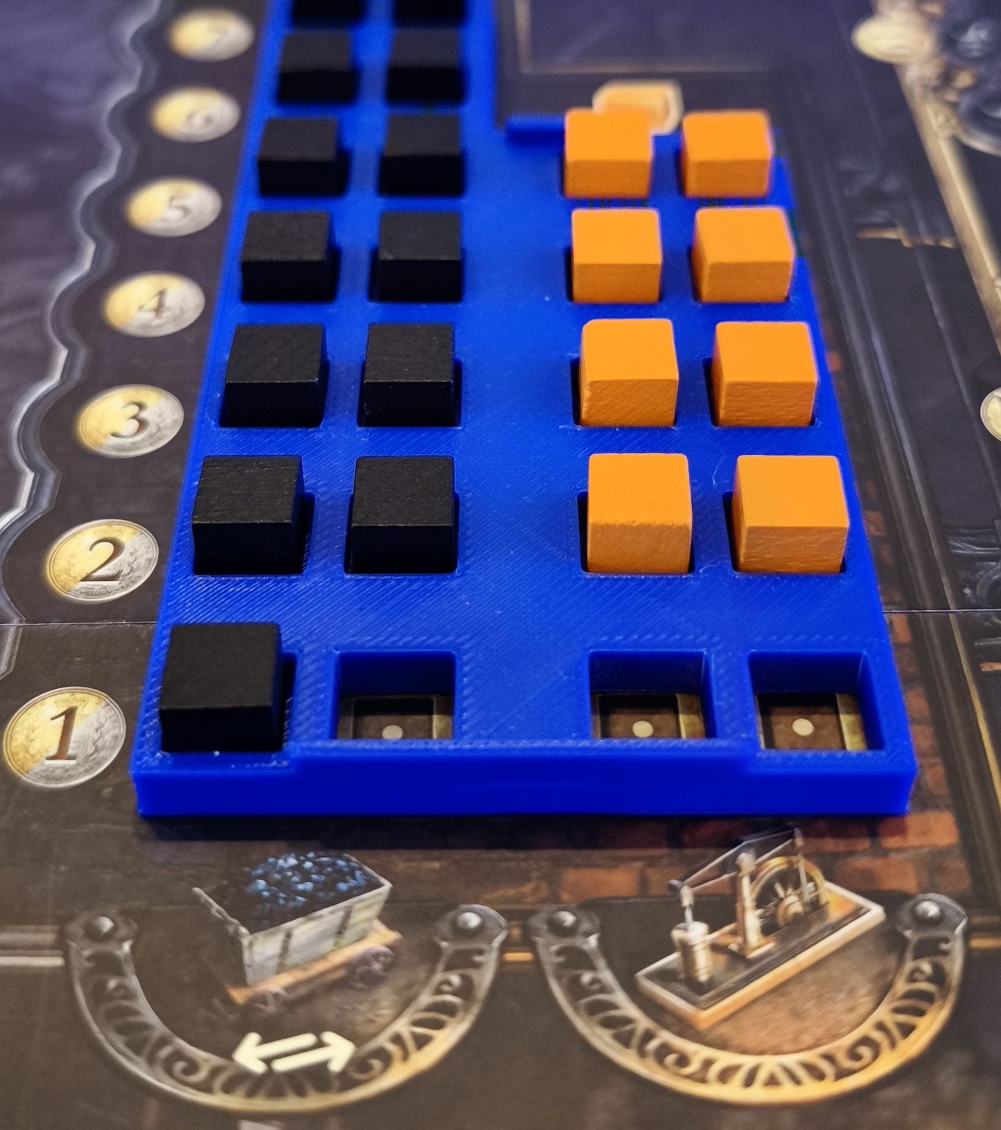 Separate coal and iron resource insert for Brass Birmingham
