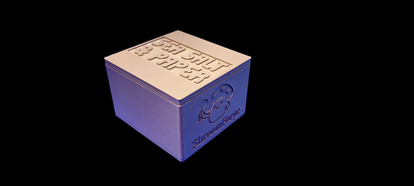 Magnetic 3D Box for Sea Salt & Paper + Expansions (Fits Sleeved Cards)
