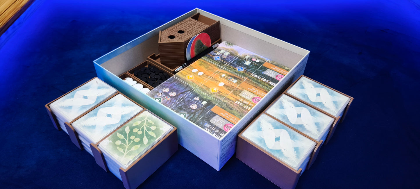 Wingspan 3D Insert – Base Game + European & Oceania Expansions