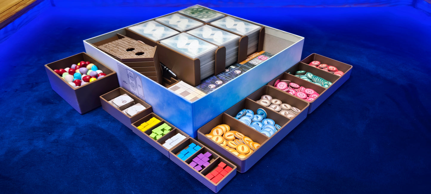 Wingspan 3D Insert – Base Game + European & Oceania Expansions