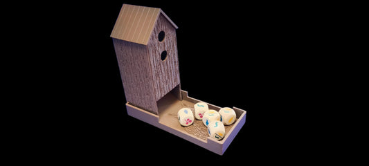 3D printed bird feeder for Wingspan board game